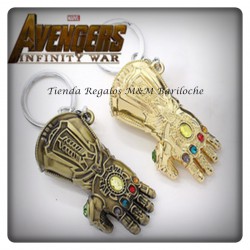 Llavero GUANTELETE THANOS - Metal-M (F)