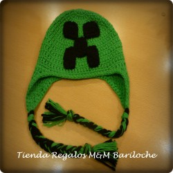 Gorro Criper Minecraf
