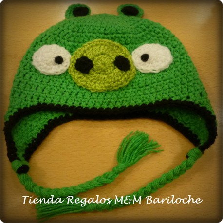 Gorro Chanchito Angry