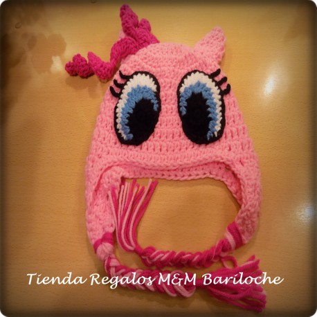 Gorro Pony Rosa