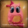 Gorro Lana Pony Rosa