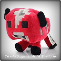 Minecraft Vaca ROJO Mediano