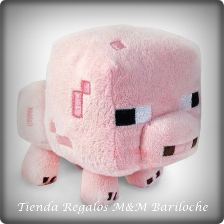 Minecraft Cerdo ROSA Mediano